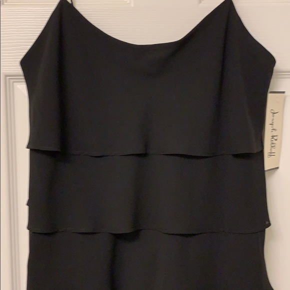 NWT Joseph Ribkoff Black Spaghetti  Dress. Size:10 - Picture 5 of 8